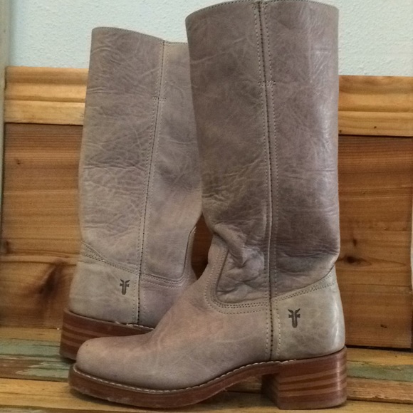 frye gray boots